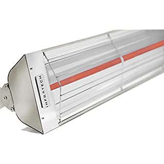 Infratech W-2024 SS Stainless Steel 39” Single Element Fixture 2000 Watt, 240 Volt, Stainless Steel G
