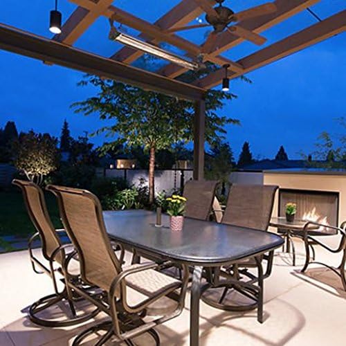 Infratech WD4024SS Dual Element - 4000 Watt Electric Patio Heater, Stainless Steel