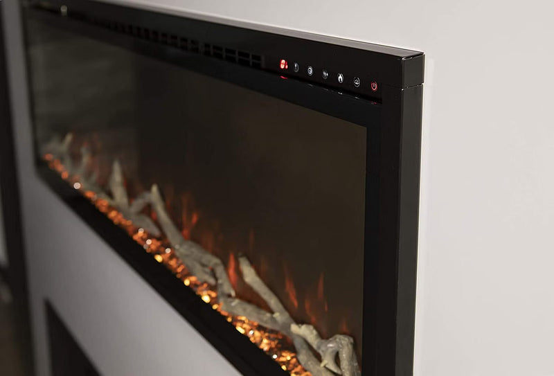 Modern Flame Spectrum Slimline Reliable Electric Fireplace 60 Inch (SKU: SPS-60B)