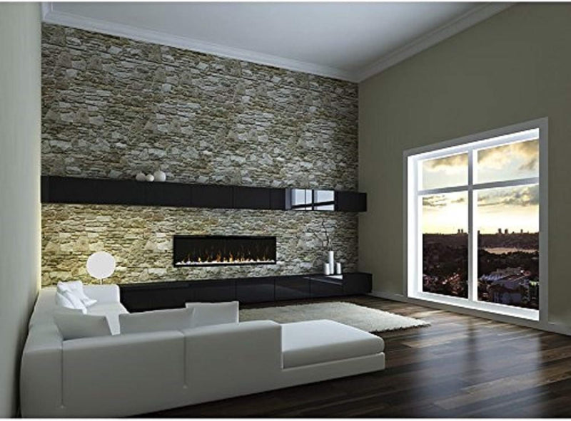 Dimplex IgniteXL 50" Built-in Linear Electric Fireplace (XLF50) - Perfect for Outdoor Patios and Grilling