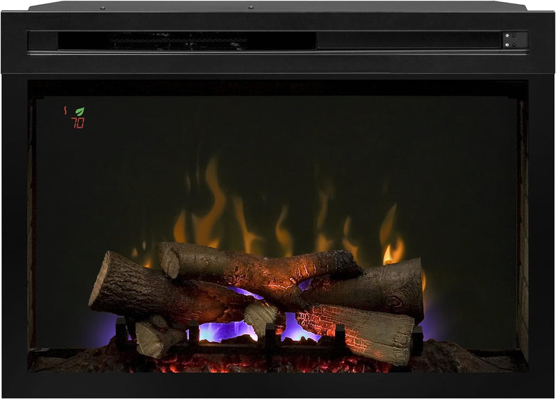 Dimplex PF3033HL Fireplace, Black - Corded Electric, Multi-Fire XD Flame, Year-Round Comfort | SKU: PF3033HL