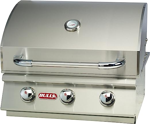 Bull Outdoor Products BULL 69009 Steer Head NG Natural Gas Grill, Stainless Steel