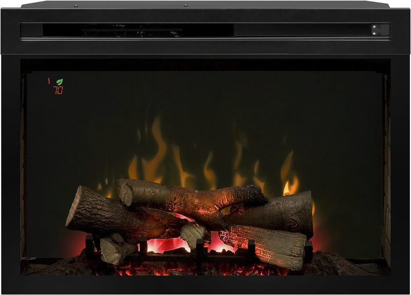 Dimplex PF3033HL Fireplace, Black - Corded Electric, Multi-Fire XD Flame, Year-Round Comfort | SKU: PF3033HL