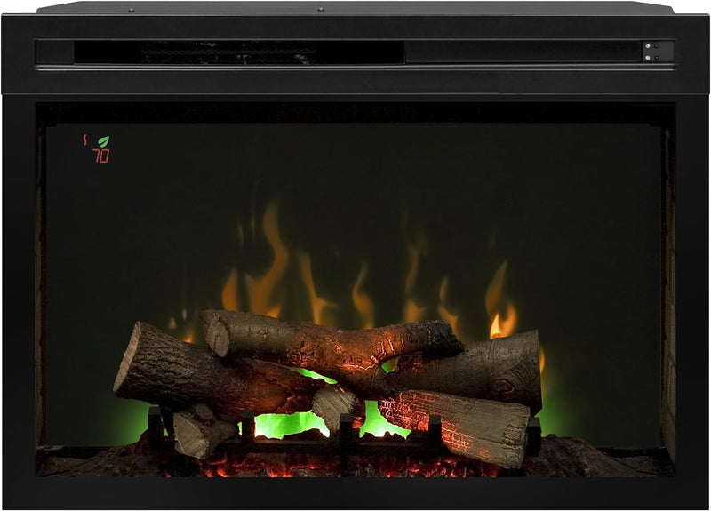 Dimplex PF3033HL Fireplace, Black - Corded Electric, Multi-Fire XD Flame, Year-Round Comfort | SKU: PF3033HL