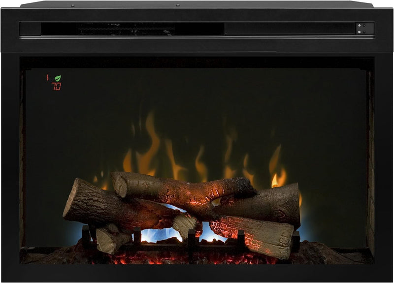 Dimplex PF3033HL Fireplace, Black - Corded Electric, Multi-Fire XD Flame, Year-Round Comfort | SKU: PF3033HL