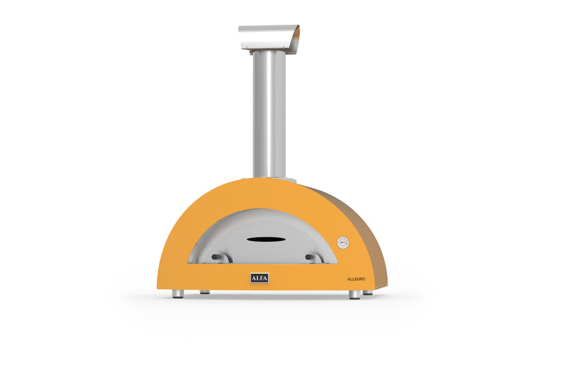 ALFA Allegro 39-Inch Outdoor Countertop Wood-Fired Pizza Oven | FXALLE-LGIA-T / FXALLE-LROA-T