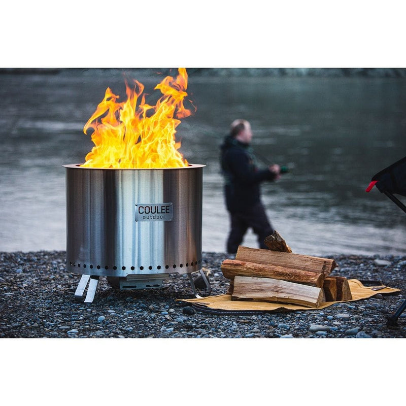 Coulee Outdoor: Coulee 17 1/2" Colorado Portable Smokeless Fire Pit - CCO-0018