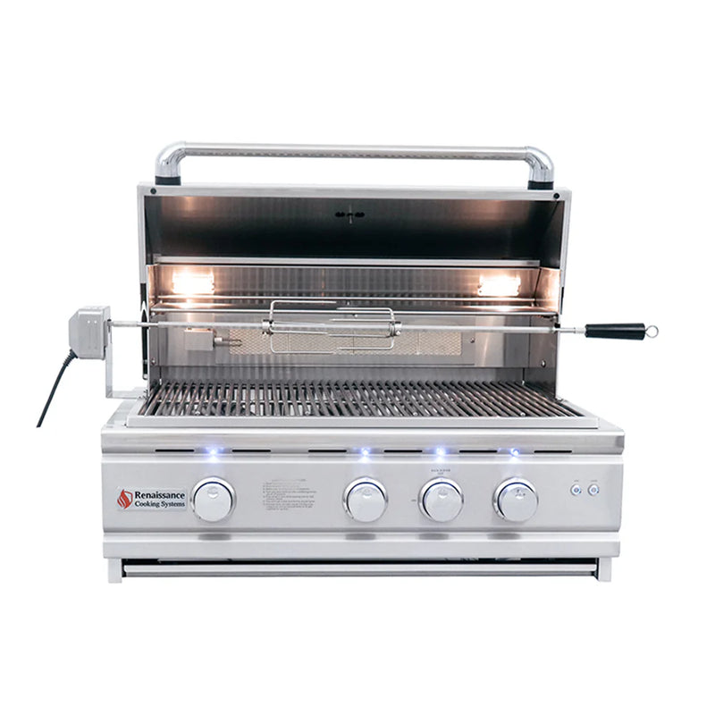 RCS 30" Cutlass Pro Built-In Grill - RON30B
