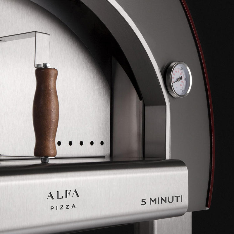 ALFA 5 Minuti 23-Inch Outdoor Countertop Wood-Fired Pizza Oven - Copper - FX5MIN-LRAM-T