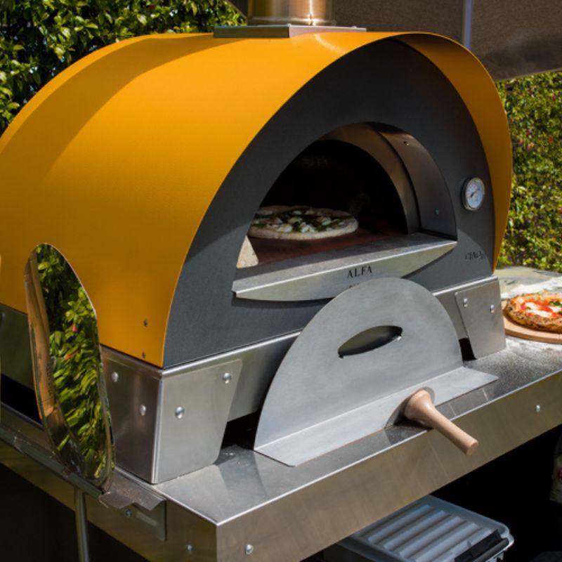 ALFA Ciao Wood Fired Pizza Oven (SKU: FXCM-LGRI-T-V2) - Outdoor Brick Pizza Oven