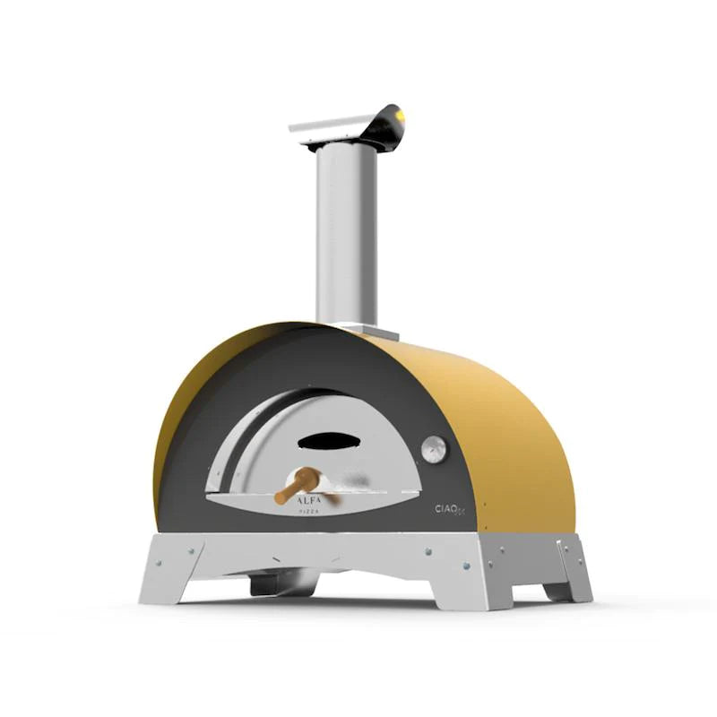 ALFA Ciao Wood Fired Pizza Oven (SKU: FXCM-LGRI-T-V2) - Outdoor Brick Pizza Oven