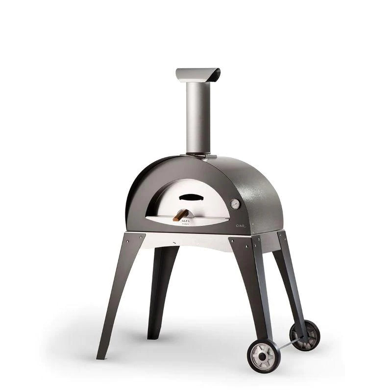 ALFA Ciao Wood Fired Pizza Oven (SKU: FXCM-LGRI-T-V2) - Outdoor Brick Pizza Oven