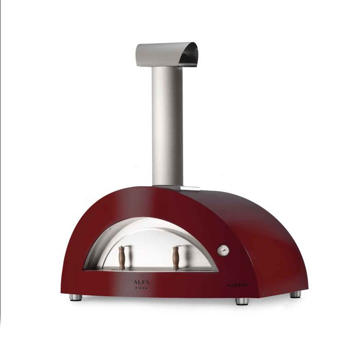 ALFA Allegro 39-Inch Outdoor Countertop Wood-Fired Pizza Oven | FXALLE-LGIA-T / FXALLE-LROA-T