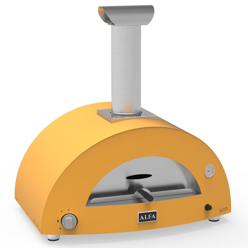 ALFA Moderno 3 Pizze Propane Pizza Oven, Hybrid | Gas (ships NG with parts to convert to LPG)