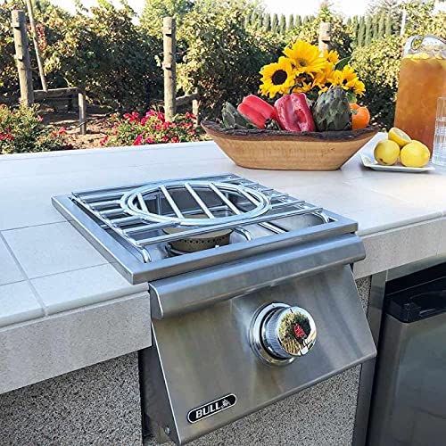 BULL Slide-in Pro Single Side Burner, Propane - Bull 60018