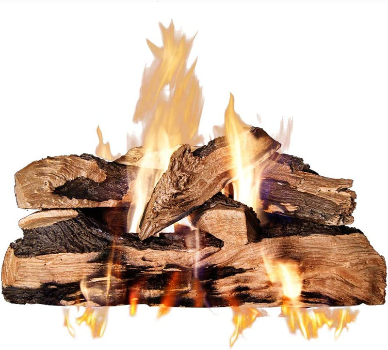Peterson Real Fyre Split Oak Designer Plus Gas Logs - Logs Only - 18" and 24" Options