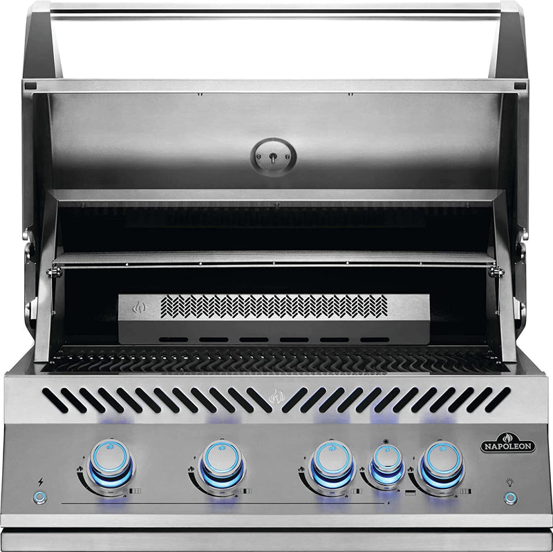 Napoleon Built-in 700 Series BBQ Natural Gas Grill Head 32 Inches, Stainless Steel - BIG32RBNSS