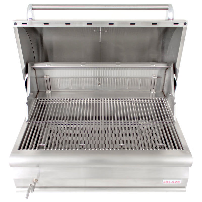 Blaze 32" Built-in Charcoal Grill Head - BLZ-4-CHAR