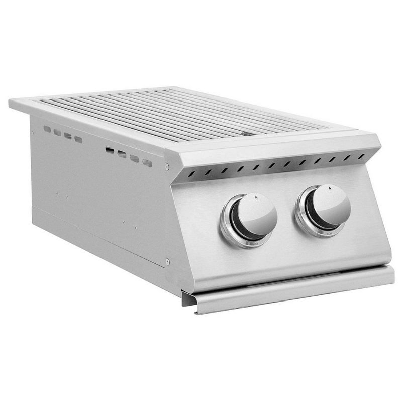 Summerset Sizzler Series Built-In Double Side Burner, Natural Gas - SIZSB-2-NG